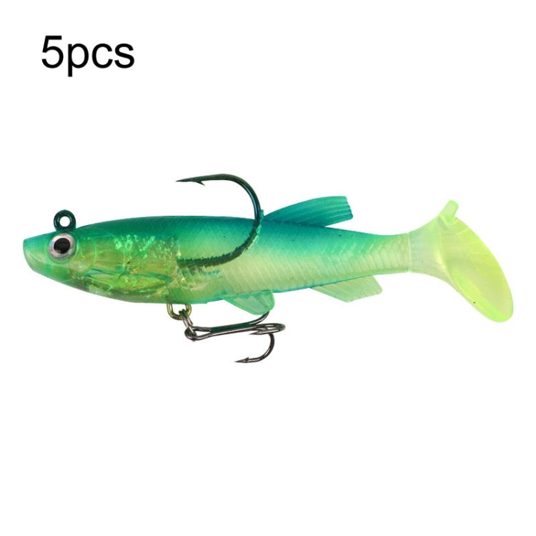 10pcs Roadrunner Soft Lures Leadheads Luminous Lures