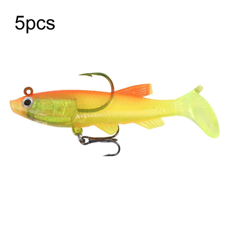 10pcs Roadrunner Soft Lures Leadheads Luminous Lures