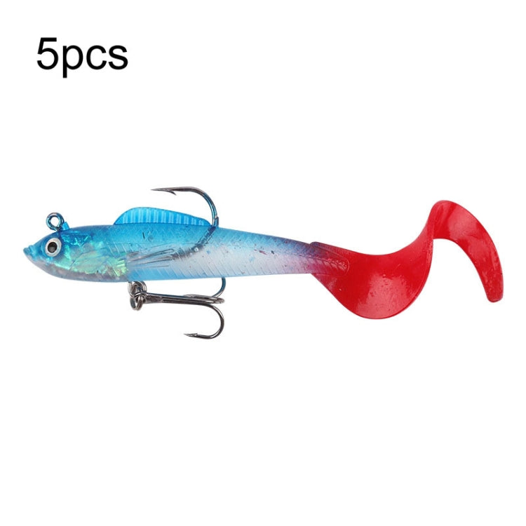 10pcs Roadrunner Soft Lures Leadheads Luminous Lures