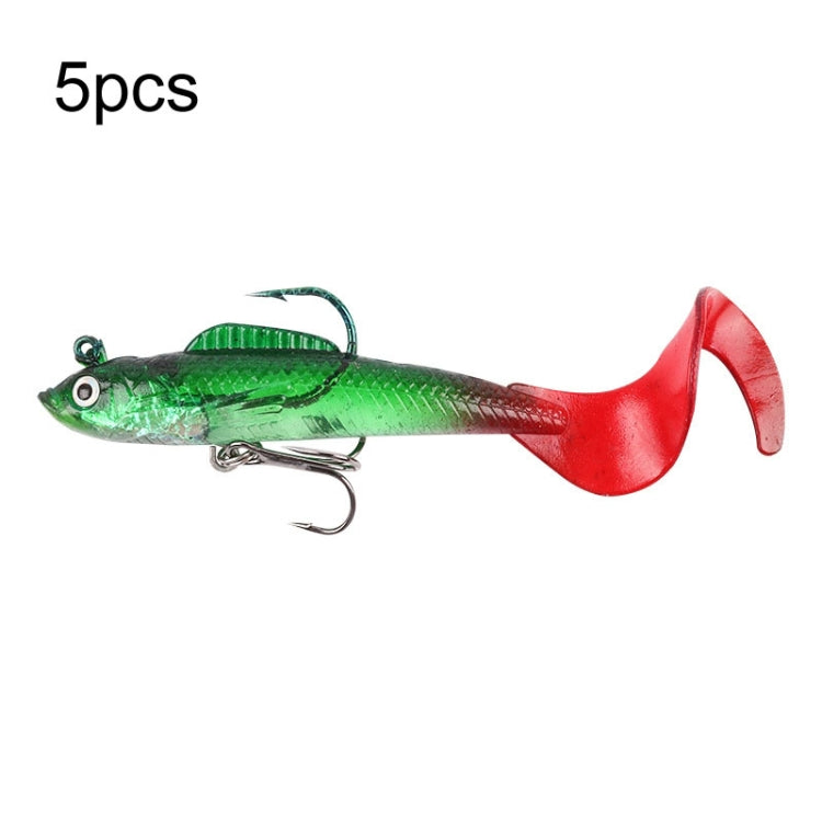 10pcs Roadrunner Soft Lures Leadheads Luminous Lures