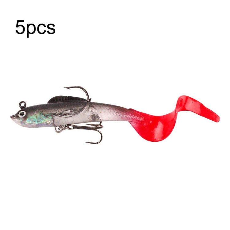 10pcs Roadrunner Soft Lures Leadheads Luminous Lures