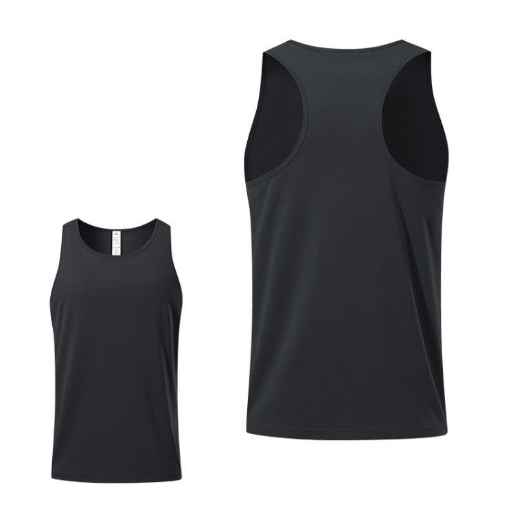 H-Shape Summer Men Sports Vest Casual Breathable Quick-drying Outdoor Running Vest, Size: