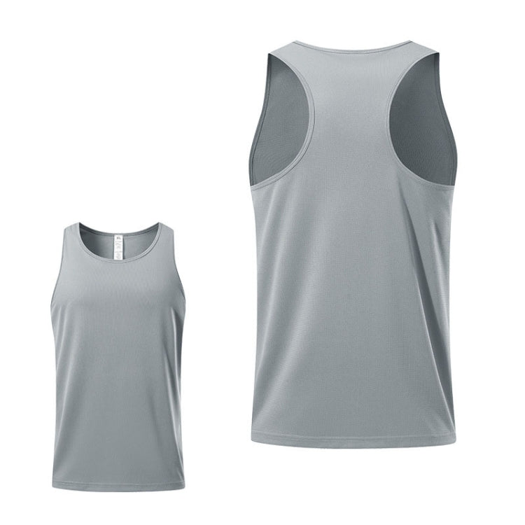 H-Shape Summer Men Sports Vest Casual Breathable Quick-drying Outdoor Running Vest, Size: