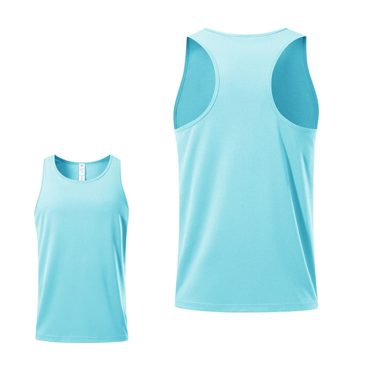 H-Shape Summer Men Sports Vest Casual Breathable Quick-drying Outdoor Running Vest, Size:
