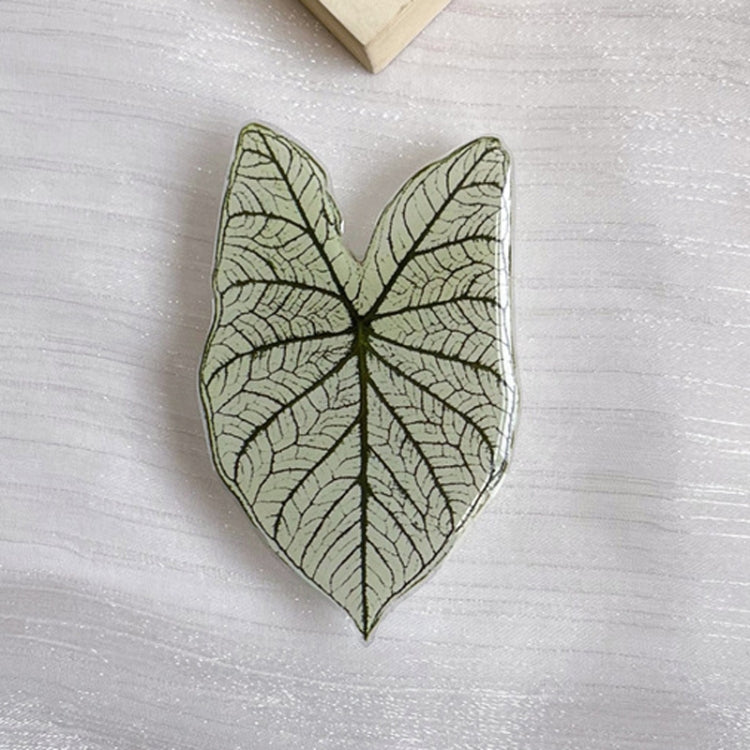 5pcs Alien Acali Simulation Leaf Airbag Support Desktop Can Retractable Back Paste Dripping Phone Bracket