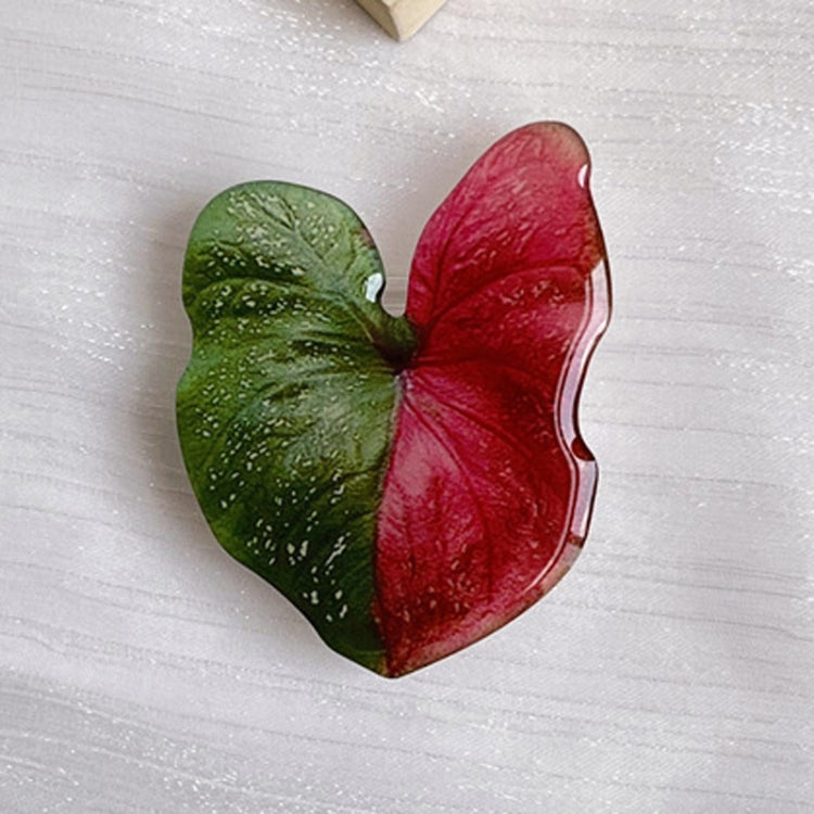 5pcs Alien Acali Simulation Leaf Airbag Support Desktop Can Retractable Back Paste Dripping Phone Bracket