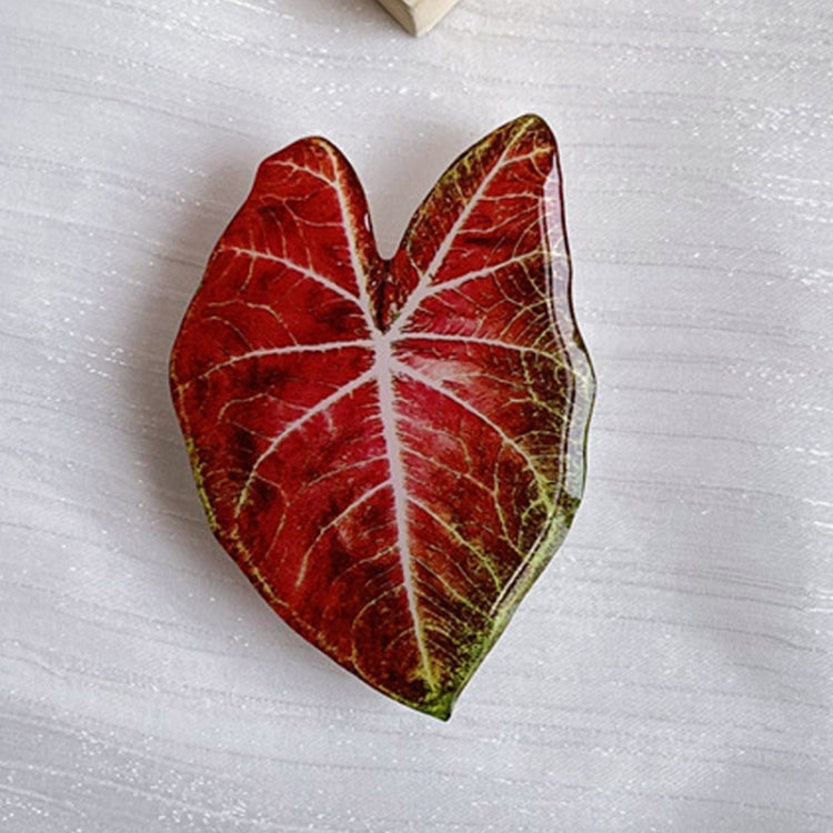 5pcs Alien Acali Simulation Leaf Airbag Support Desktop Can Retractable Back Paste Dripping Phone Bracket