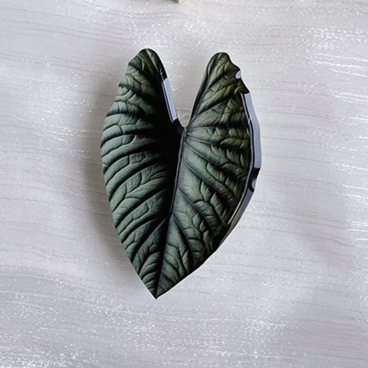 5pcs Alien Acali Simulation Leaf Airbag Support Desktop Can Retractable Back Paste Dripping Phone Bracket