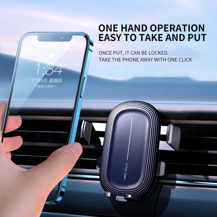 Little One Gravity Car Holder Air Vent Clip Mount Mobile Cell Stand Smartphone GPS Support
