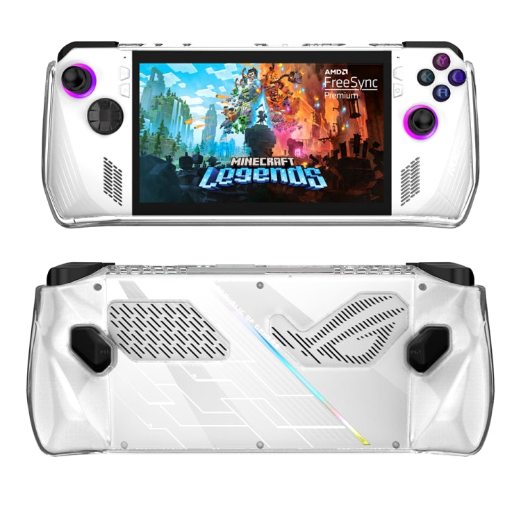 For ASUS Rog Ally Game Console All-in-one TPU Soft Potective Case(Transparent)