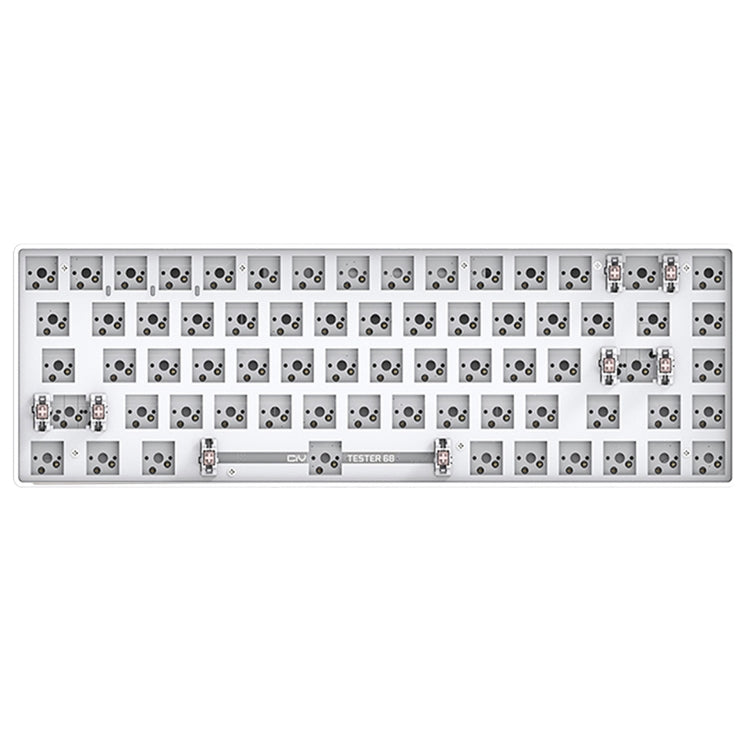 Dual-mode Bluetooth/Wireless Customized Hot Swap Mechanical Keyboard Kit, Color: