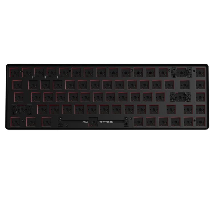 Dual-mode Bluetooth/Wireless Customized Hot Swap Mechanical Keyboard Kit, Color: