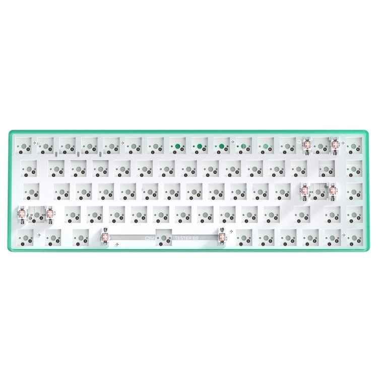 Dual-mode Bluetooth/Wireless Customized Hot Swap Mechanical Keyboard Kit, Color: