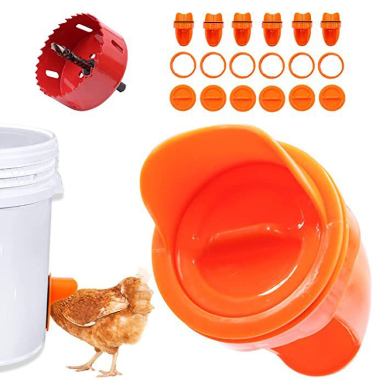 DIY Chicken Feeders Automatic Poultry Feeders Kit For Buckets, Barrels, Troughs, Spec: