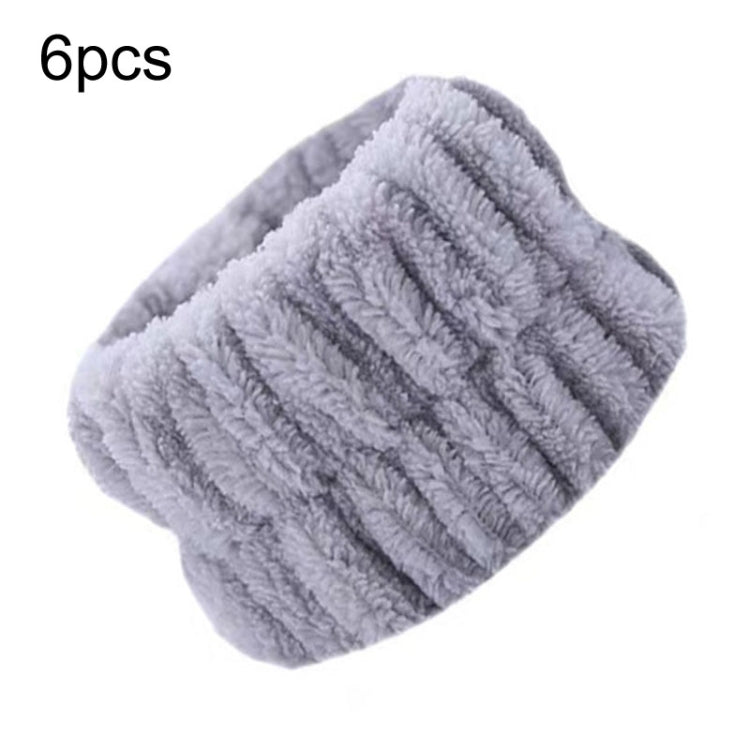 10pcs Washing Anti-humidity Washing Face Wrist Strap Sports Sweat-wiping Bracelet Sweat-absorbing Sleeve