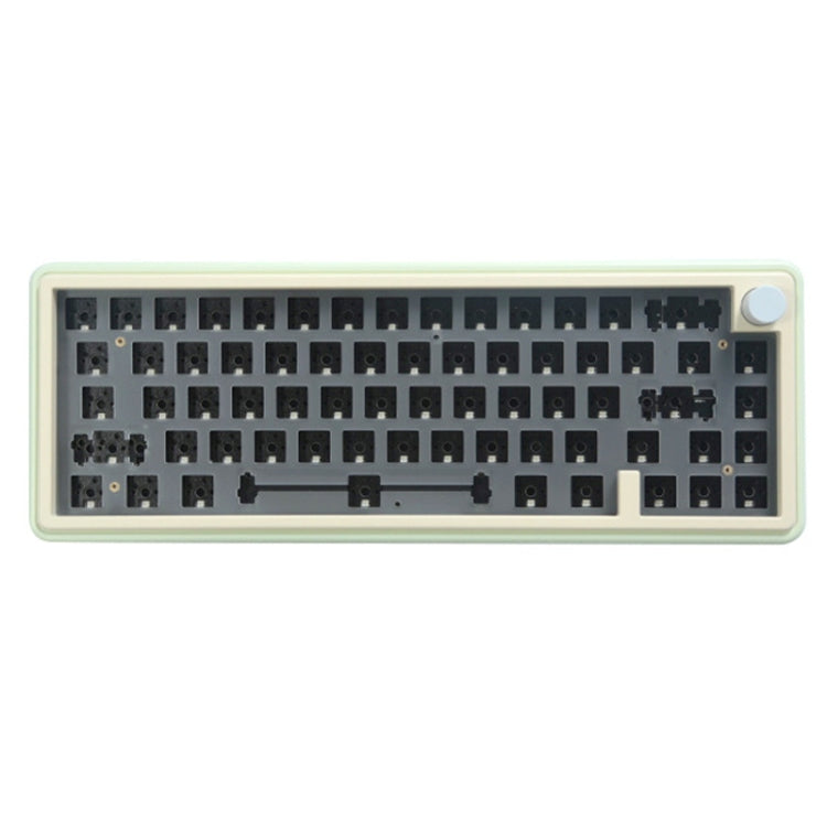 Bluetooth Wireless 3-mode RGB Backlit Gaming Mechanical Keyboard Aluminum Alloy Kit
