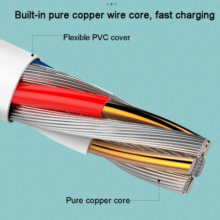 7.62mm 2Pin Universal  Smart Watch Charging Cable Magnetic Suction Interface Cable