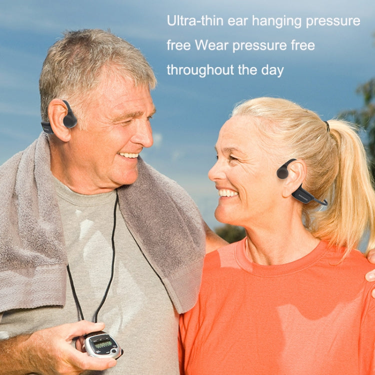 Elderly Bone Conduction Headphone Hearing Aid Bluetooth Headphone Amplifier