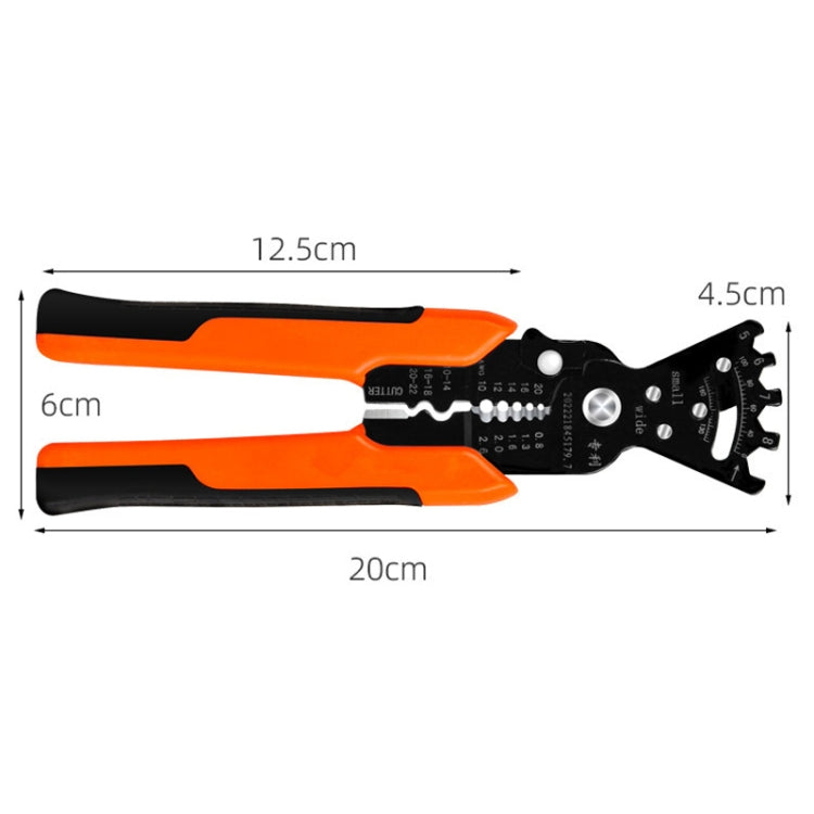 Multifunctional Patented Bending Line Crimping Wire Peeling Clamp Electro-Clamp