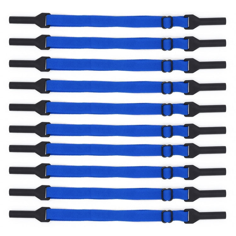 10pcs Long Style Glasses Non-Slip Rope Adjustable Elastic Sports Legs Anti-Drop Fixed Strap