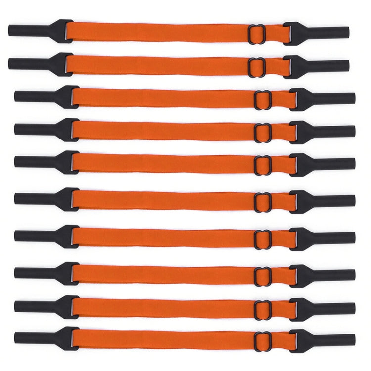10pcs Long Style Glasses Non-Slip Rope Adjustable Elastic Sports Legs Anti-Drop Fixed Strap