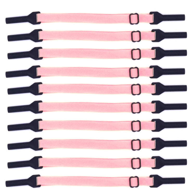 10pcs Long Style Glasses Non-Slip Rope Adjustable Elastic Sports Legs Anti-Drop Fixed Strap