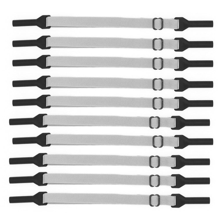 10pcs Short Style Glasses Non-Slip Rope Adjustable Elastic Sports Legs Anti-Drop Fixed Strap