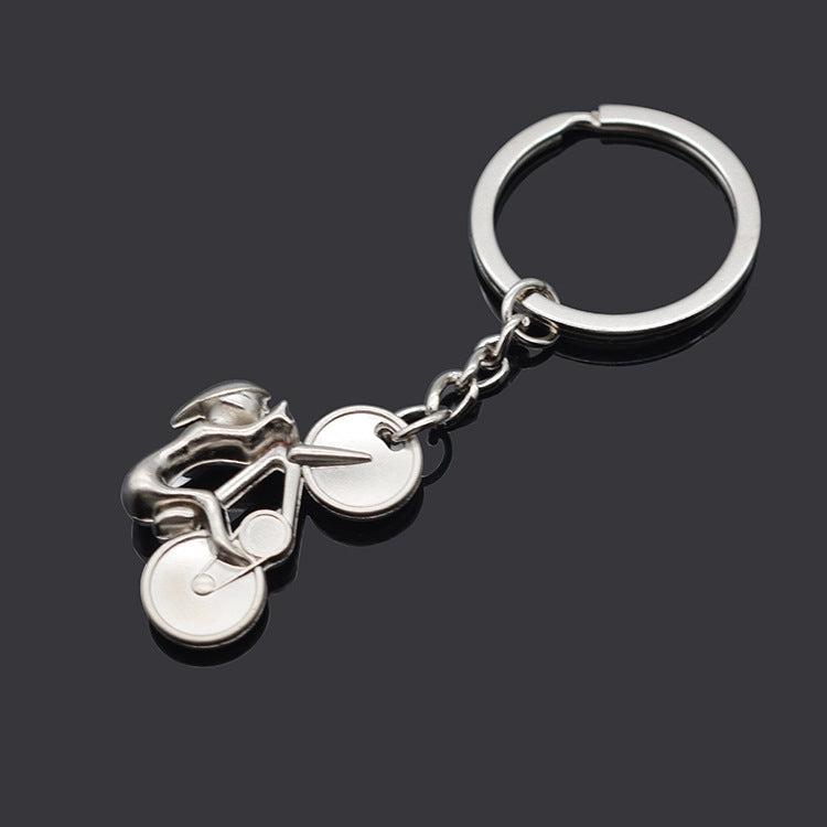 2pcs Simulated Bicycle Metal Key Chain(BY-333)