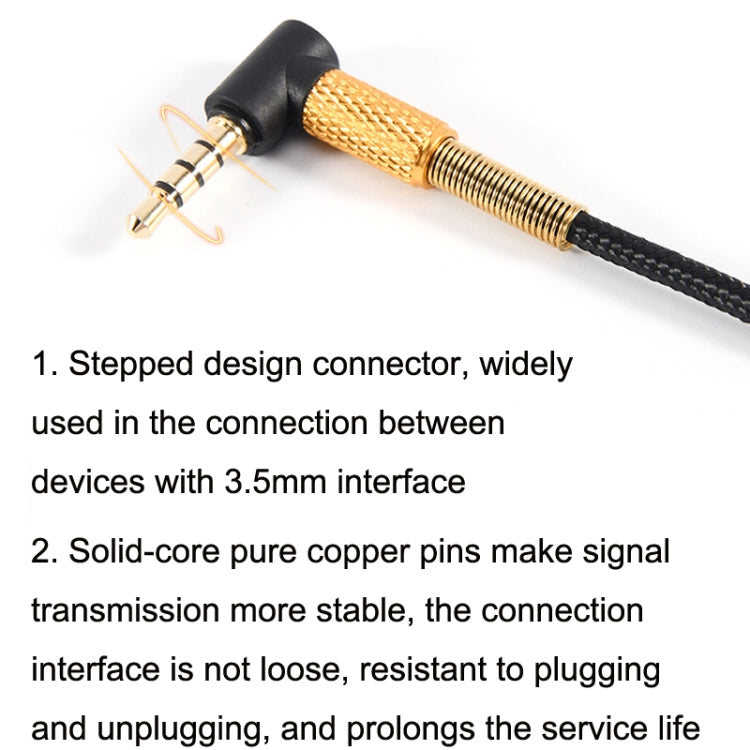 2m For Boom Microphone V-MODA Computer Gaming Headphone Cable
