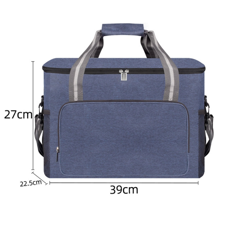 24L Waterproof Oxford Cloth Picnic Bag Outdoor Ice Pack Thickened Portable Insulation Bag