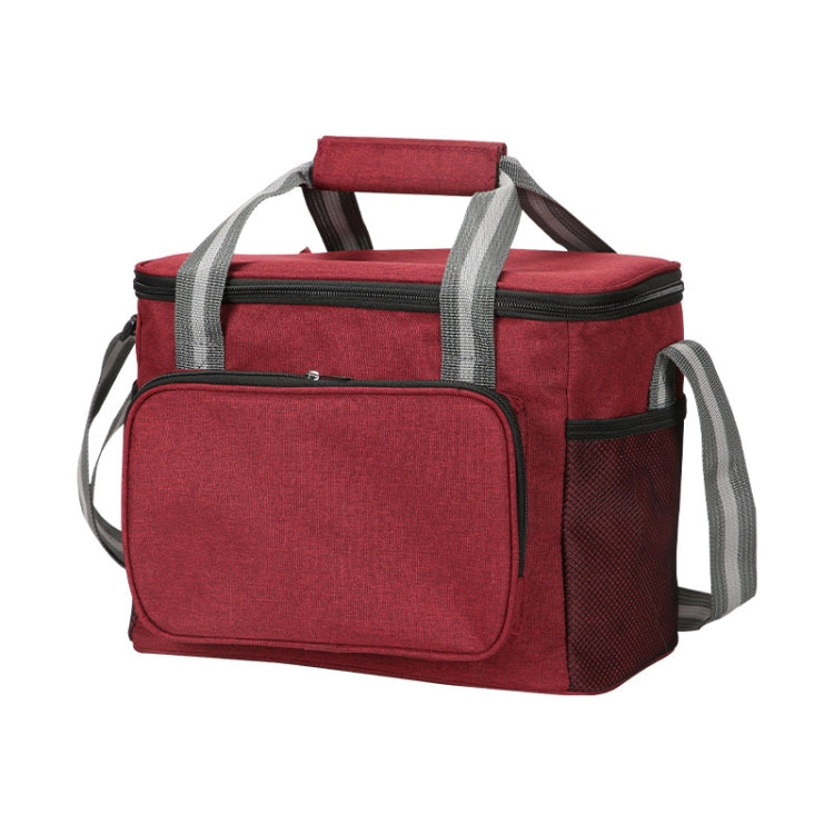 24L Waterproof Oxford Cloth Picnic Bag Outdoor Ice Pack Thickened Portable Insulation Bag