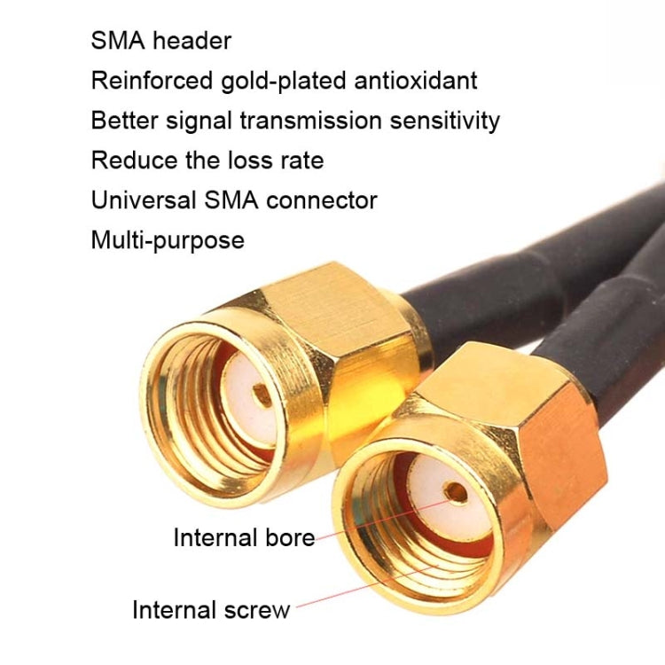 2.4GHz 5GHz 6DBI Magnetic Suction WiFi Antenna PCI-E WiFi Network Card