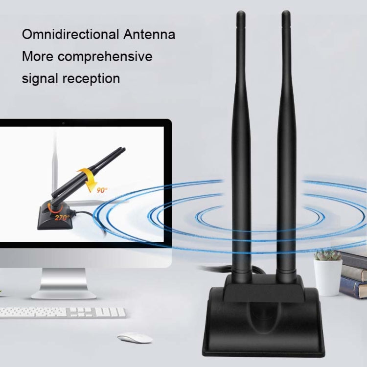 2.4GHz 5GHz 6DBI Magnetic Suction WiFi Antenna PCI-E WiFi Network Card