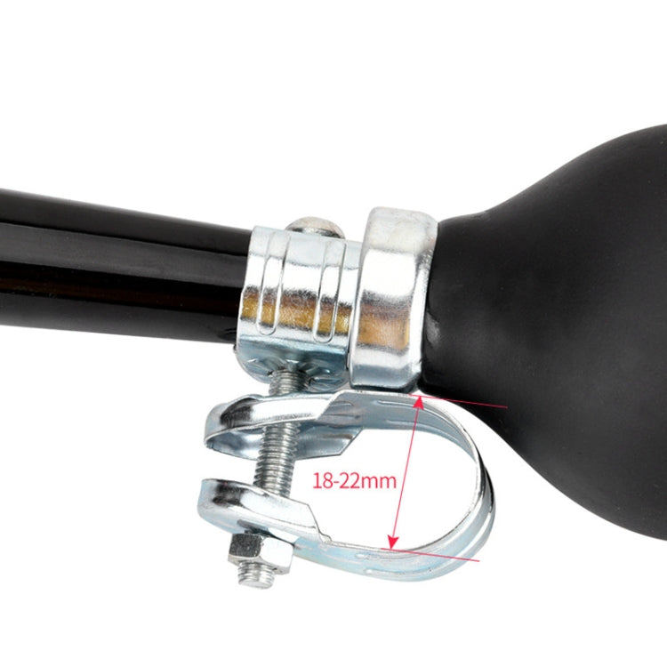 2pcs 7 inch Metal Plating Bicycle Air Horn Bicycle Accessories, Color:
