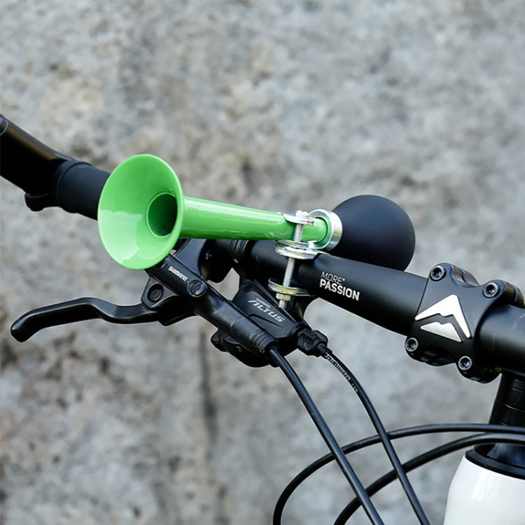 2pcs 7 inch Metal Plating Bicycle Air Horn Bicycle Accessories, Color: