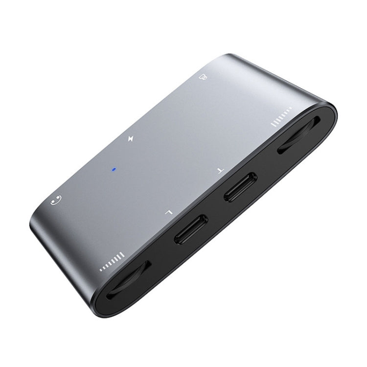 2 In 1 8 Pin+Type-C/USB-C Stereo Dual Channel Sound Card Live Converter(Upgraded Version)