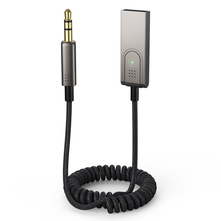 USB To 3.5mm Car Bluetooth Audio Cable Audio Call Navigation Conversion Cable