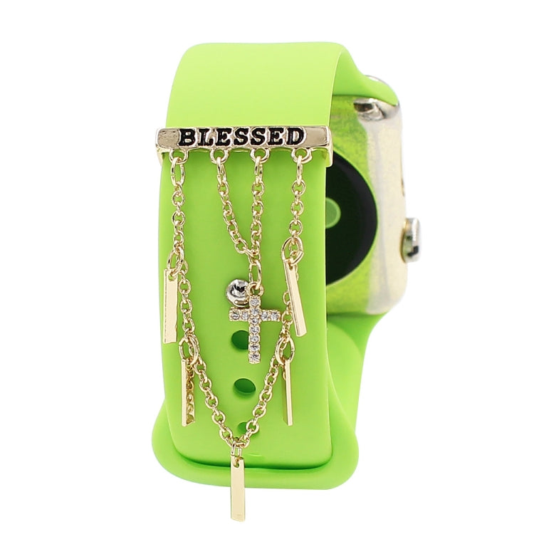 Watch Silicone Watch Band Decoration Ring Diamond Series Decoration Buckle