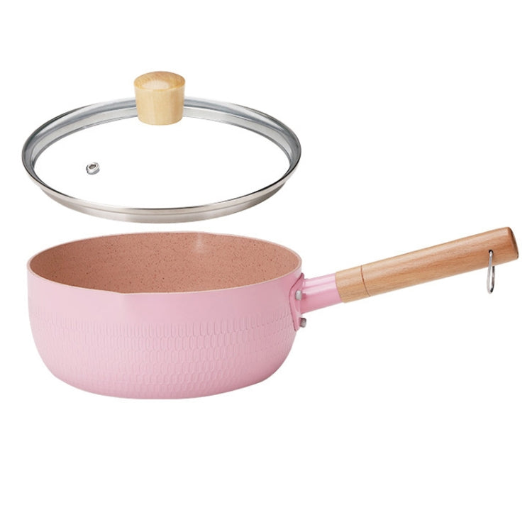 22cm With Cover Boil Instant Noodles Non-Stick Pan Baby Food Supplement Pan Maifan Stone Small Milk Pot