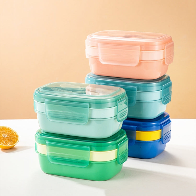 1900ML Large Capacity Microwave Children Sealed Compartment Lunch Box