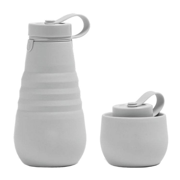 Silicone Foldable Water Cup Sports Travel Retractable Cup Portable Outdoor Kettle