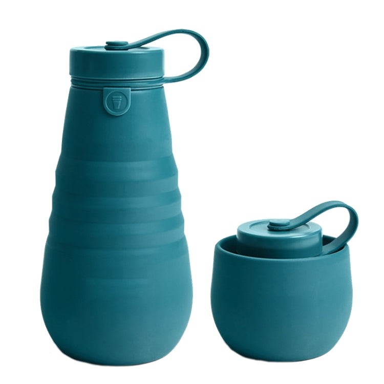 Silicone Foldable Water Cup Sports Travel Retractable Cup Portable Outdoor Kettle