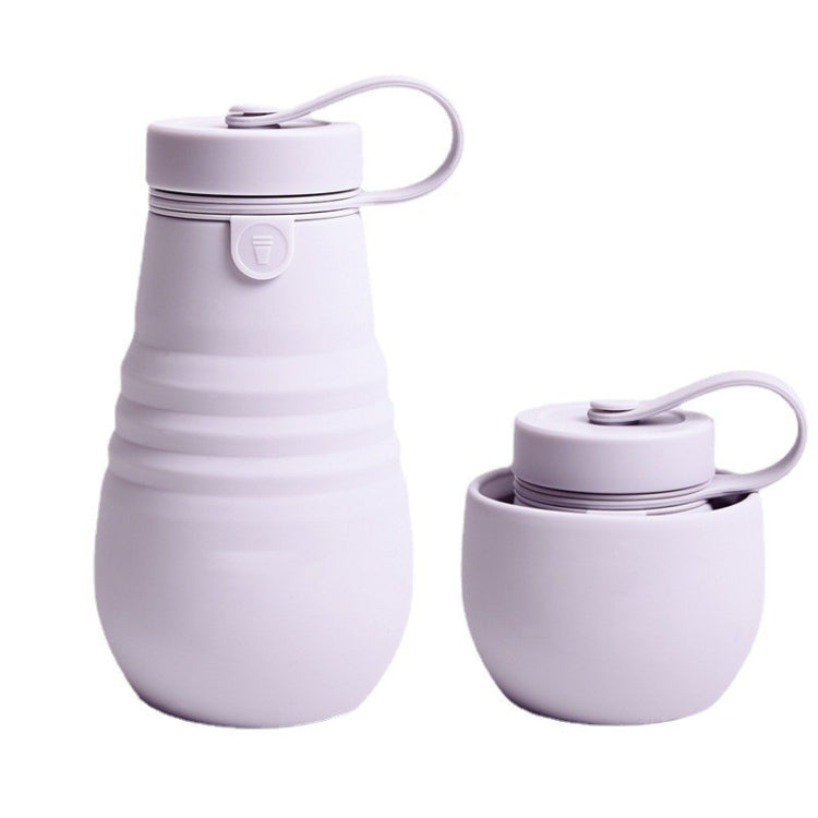 Silicone Foldable Water Cup Sports Travel Retractable Cup Portable Outdoor Kettle