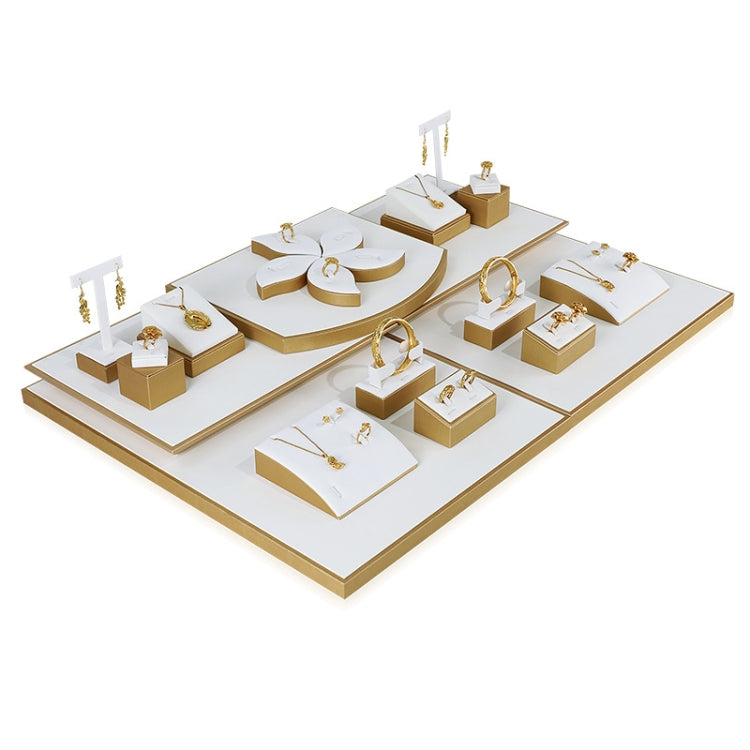 Jewelry Display Microfiber Jewelry Props Display Rack Set