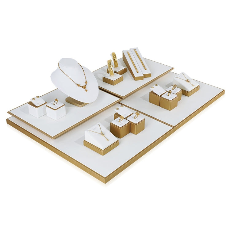 Jewelry Display Microfiber Jewelry Props Display Rack Set