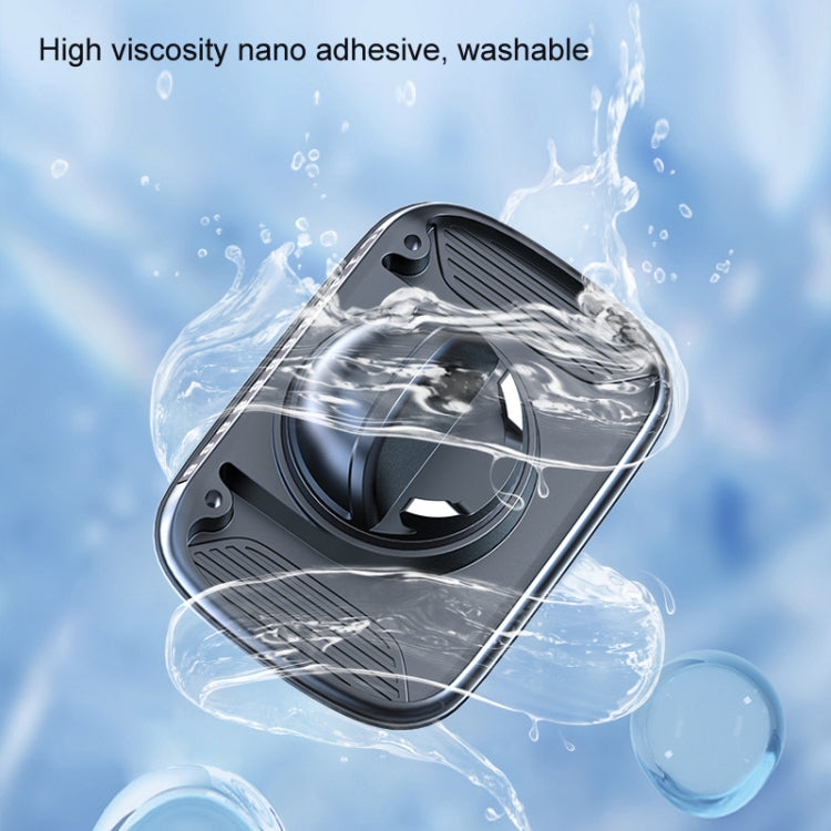 3 In 1 Multifunctional Car Phone Holder Dashboard Bracket Decoration(Black)