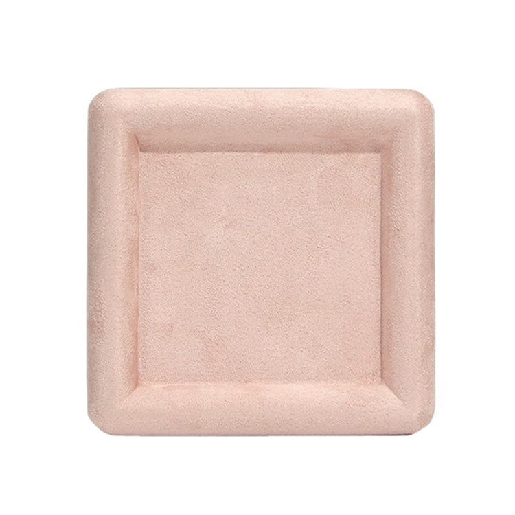 12x12x1.5cm Jewelry Tray Ring Square Empty Plate Earrings Necklace Jewelry Display Tray