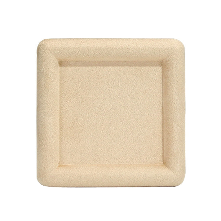 12x12x1.5cm Jewelry Tray Ring Square Empty Plate Earrings Necklace Jewelry Display Tray