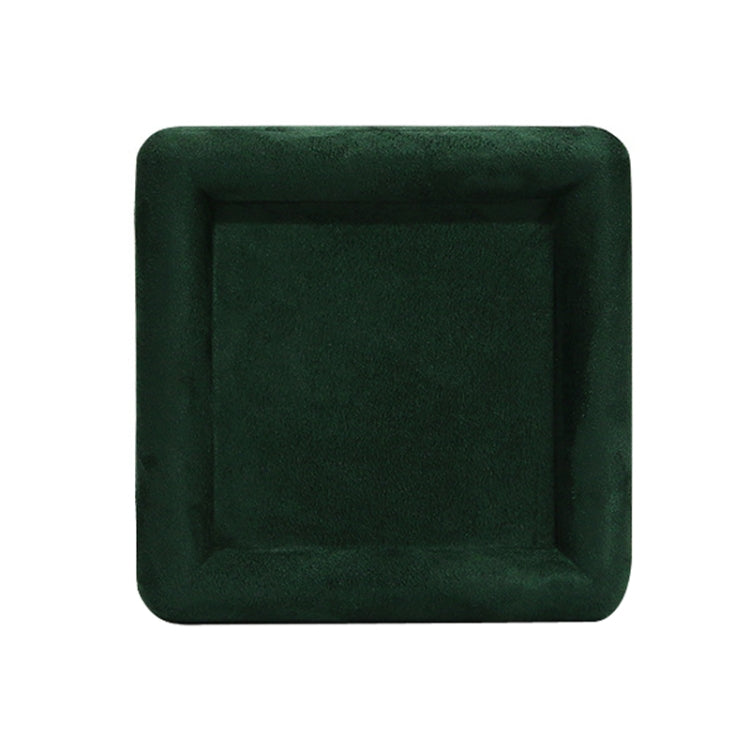 12x12x1.5cm Jewelry Tray Ring Square Empty Plate Earrings Necklace Jewelry Display Tray