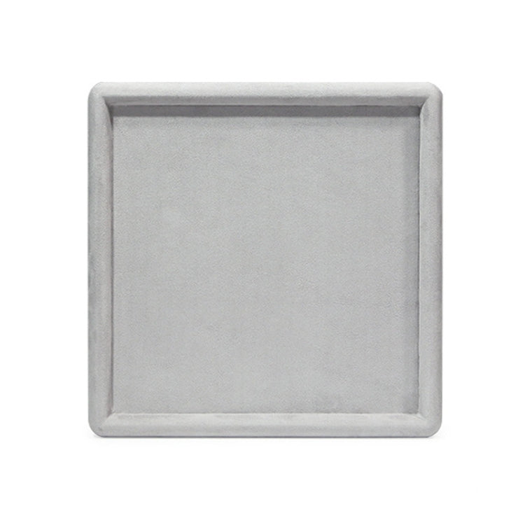 25x25x1.8cm Jewelry Tray Ring Square Empty Plate Earrings Necklace Jewelry Display Tray